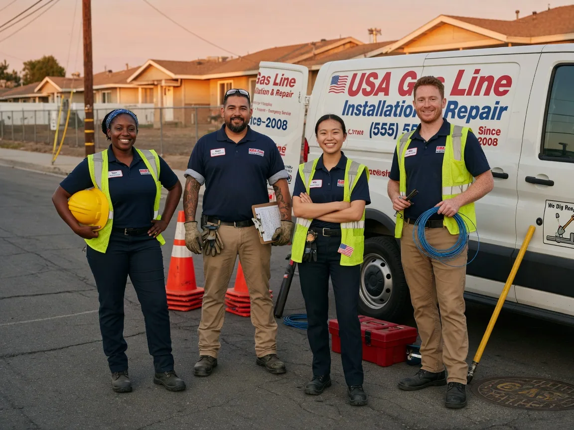 Gas Line Installation company in Mount Gilead, NC